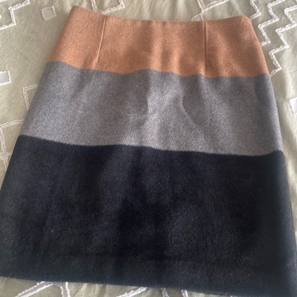 Striped heavy weight skirt